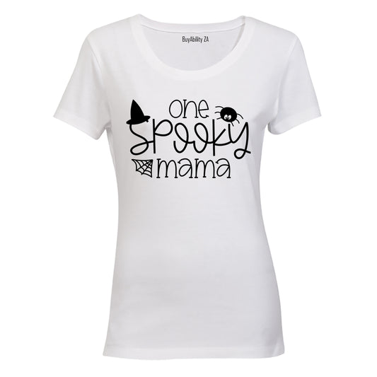 Spooky Mama - Halloween - Ladies - T-Shirt
