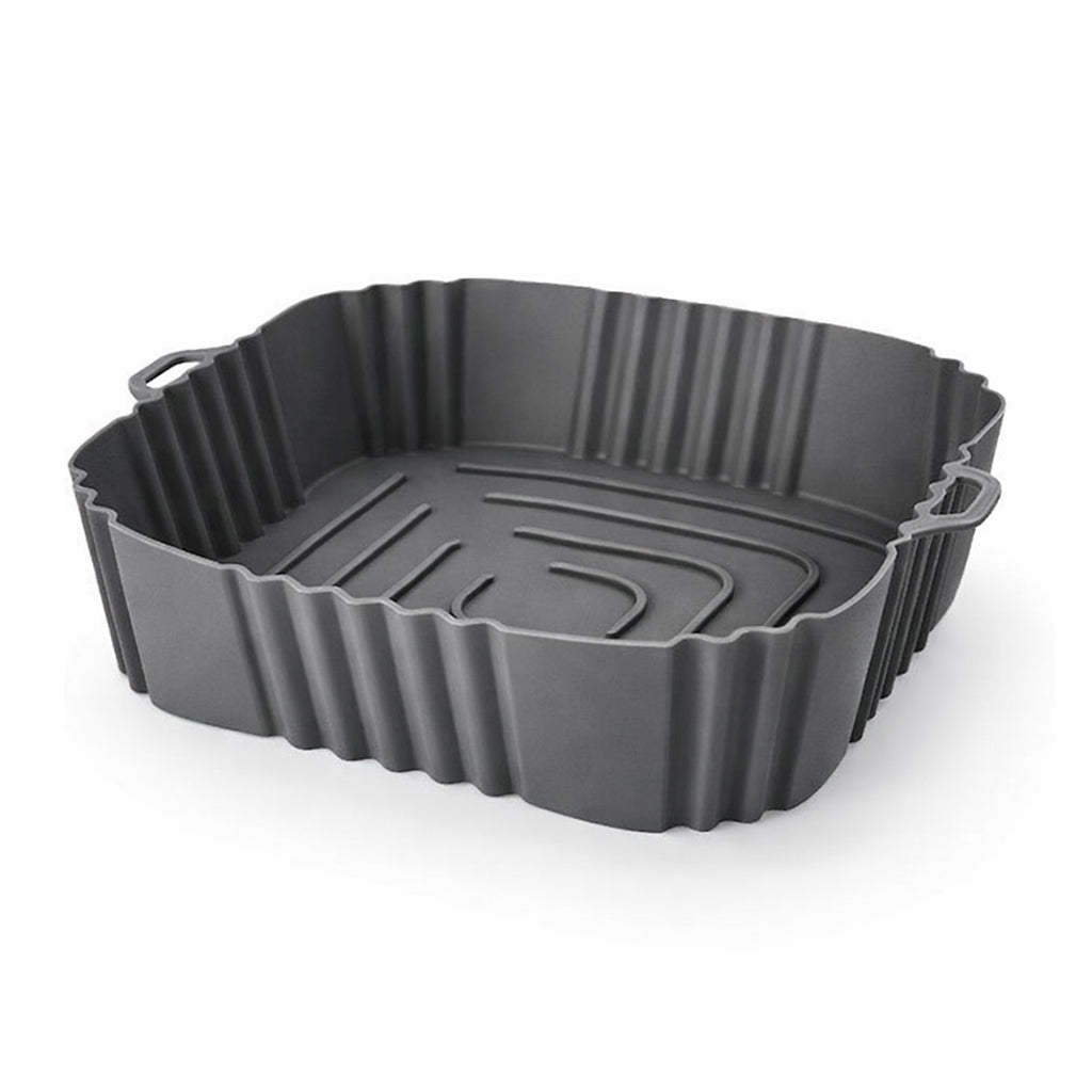 Square Silicone Air Fryer Basket 18.5cm - BuyAbility