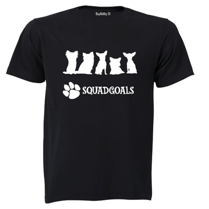Squad Goals: Dogs - Kids T-Shirt