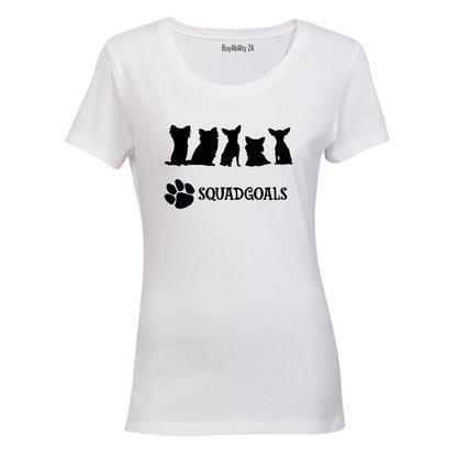 Squad Goals: Dogs - Ladies - T-Shirt