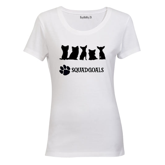 Squad Goals: Dogs - Ladies - T-Shirt