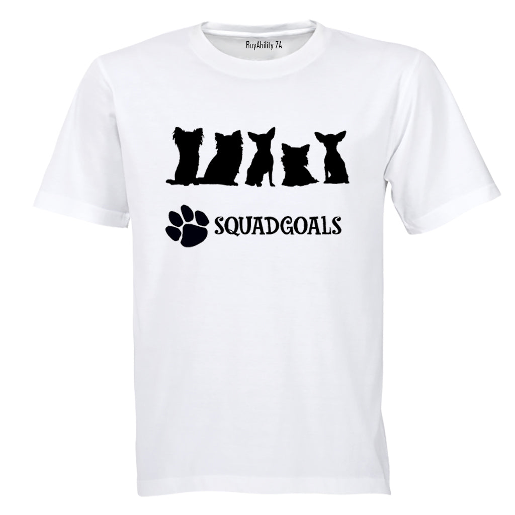 Squad Goals: Dogs - Adults - T-Shirt
