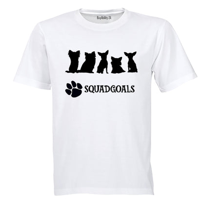 Squad Goals: Dogs - Kids T-Shirt