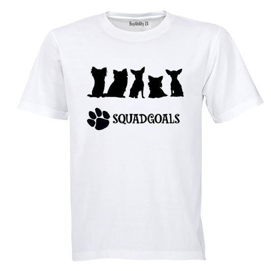 Squad Goals: Dogs - Kids T-Shirt