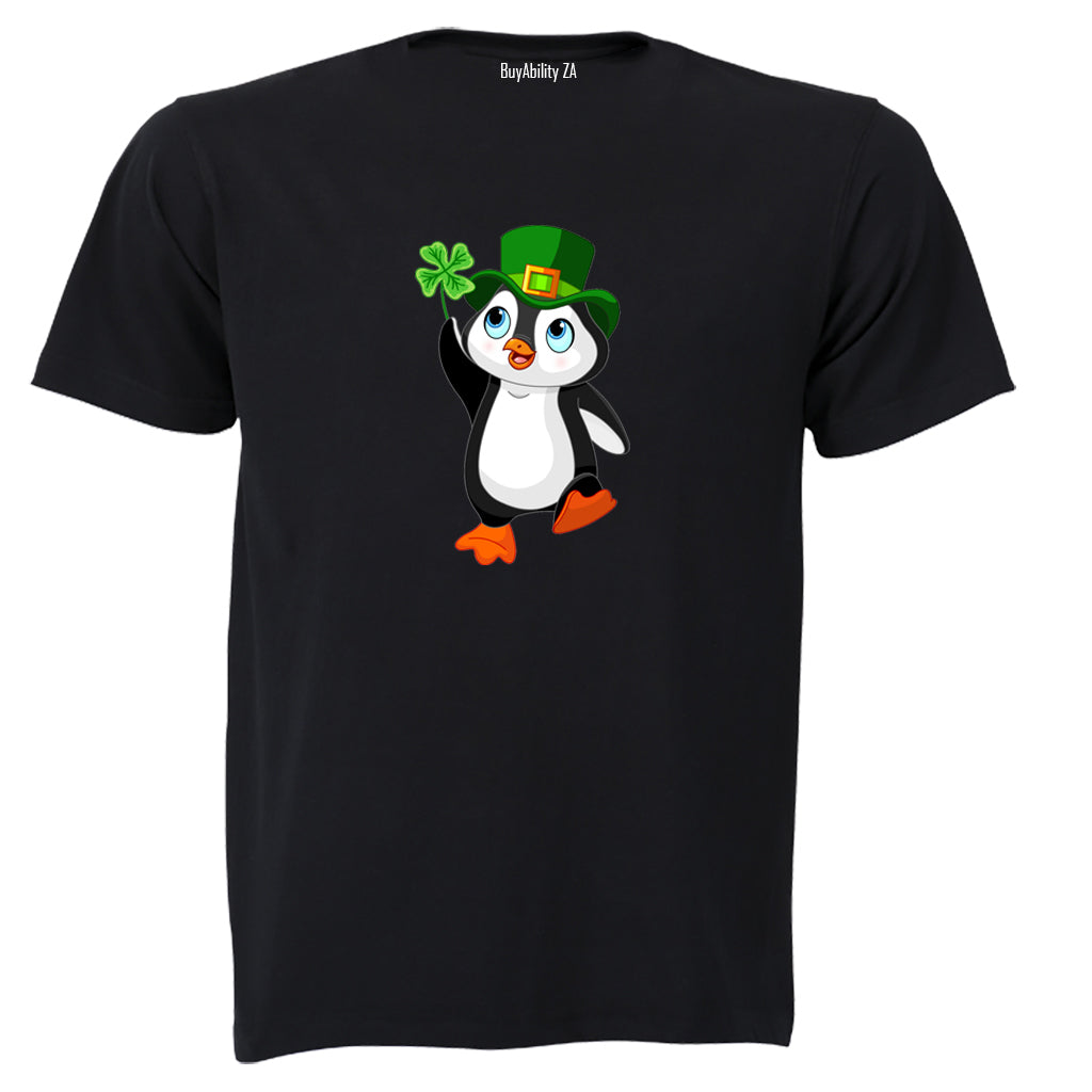 St. Patrick's Penguin - Kids T-Shirt
