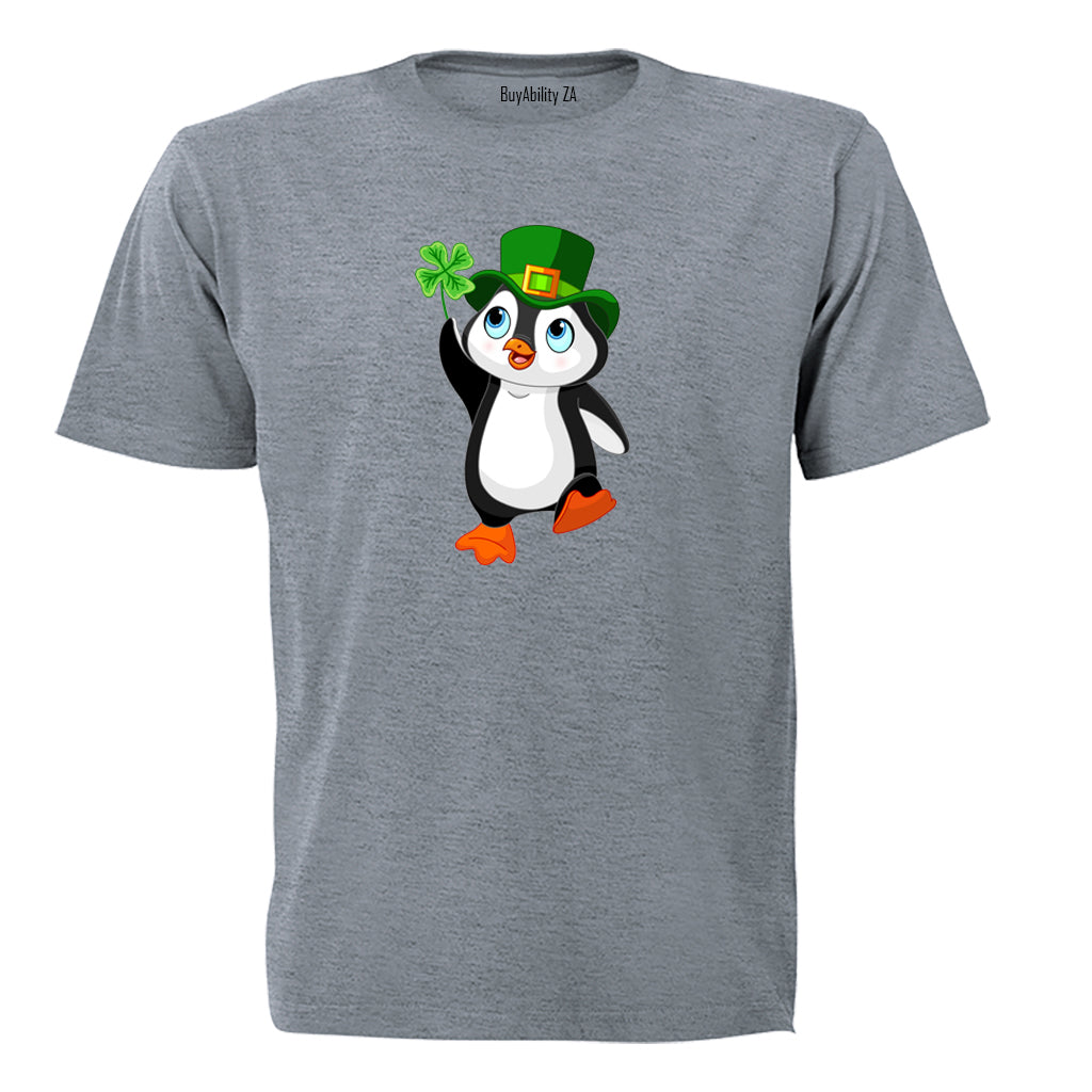 St. Patrick's Penguin - Kids T-Shirt