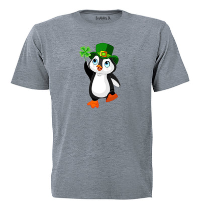 St. Patrick's Penguin - Kids T-Shirt