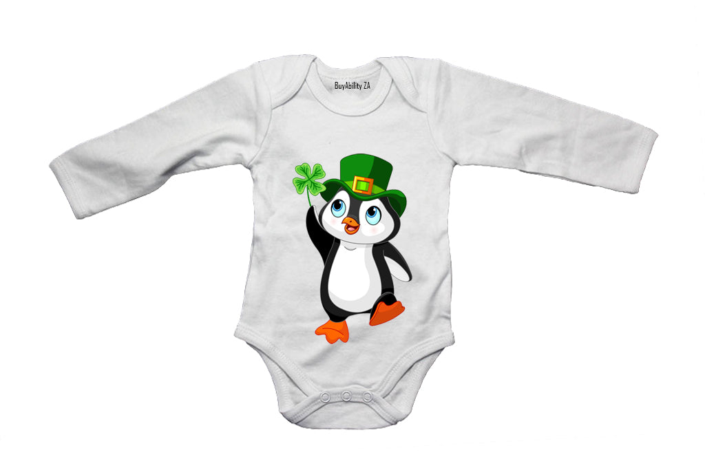 St. Patrick's Penguin - Baby Grow
