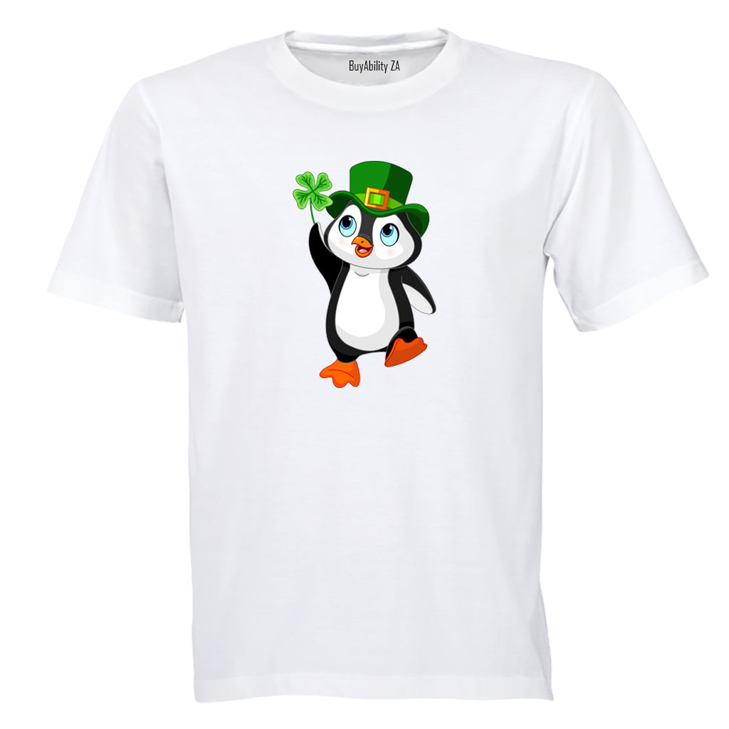 St. Patrick's Penguin - Kids T-Shirt