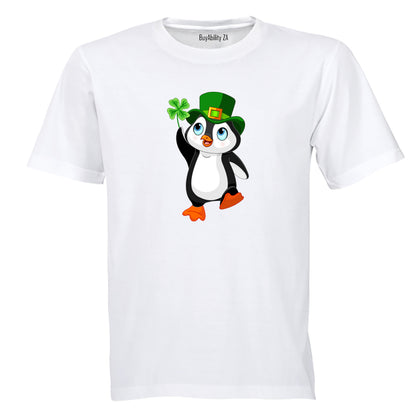 St. Patrick's Penguin - Kids T-Shirt
