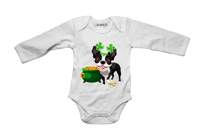 St. Patrick's Dog - Baby Grow