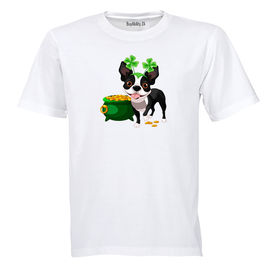 St. Patrick's Dog - Kids T-Shirt