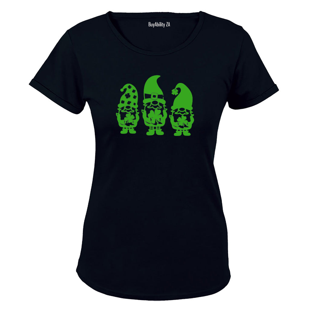 St. Patrick's Gnomes - Ladies - T-Shirt - BuyAbility South Africa