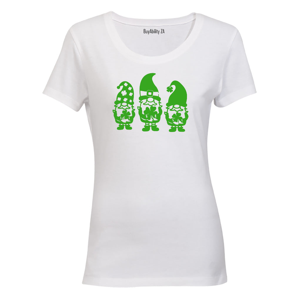 St. Patrick's Gnomes - Ladies - T-Shirt - BuyAbility South Africa