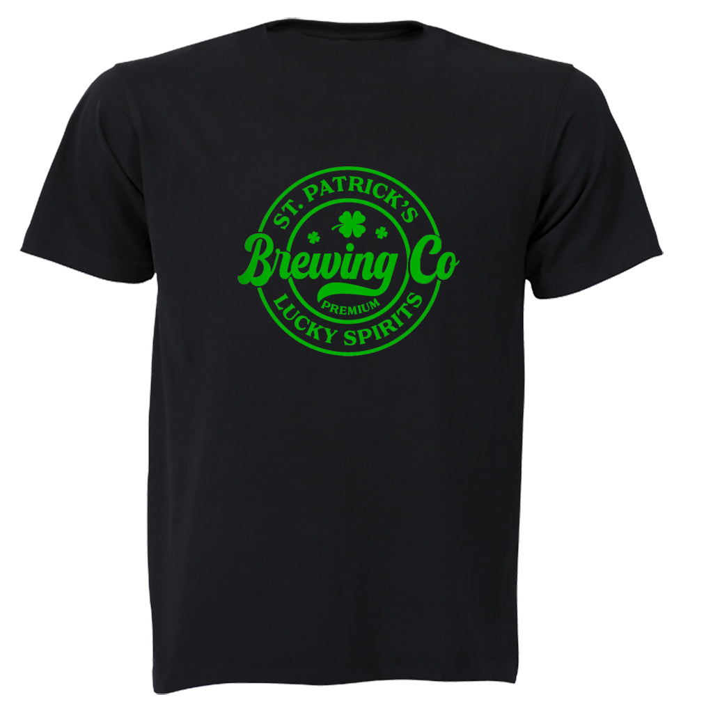 Brewing Co - St. Patricks Day - Adults - T-Shirt - BuyAbility South Africa