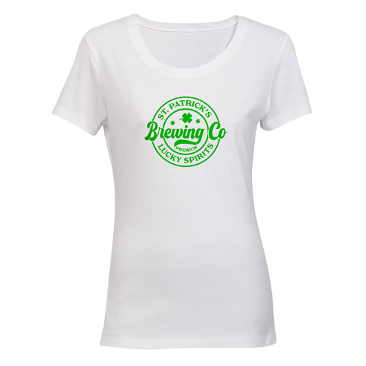 Brewing Co - St. Patricks Day - Ladies - T-Shirt - BuyAbility South Africa