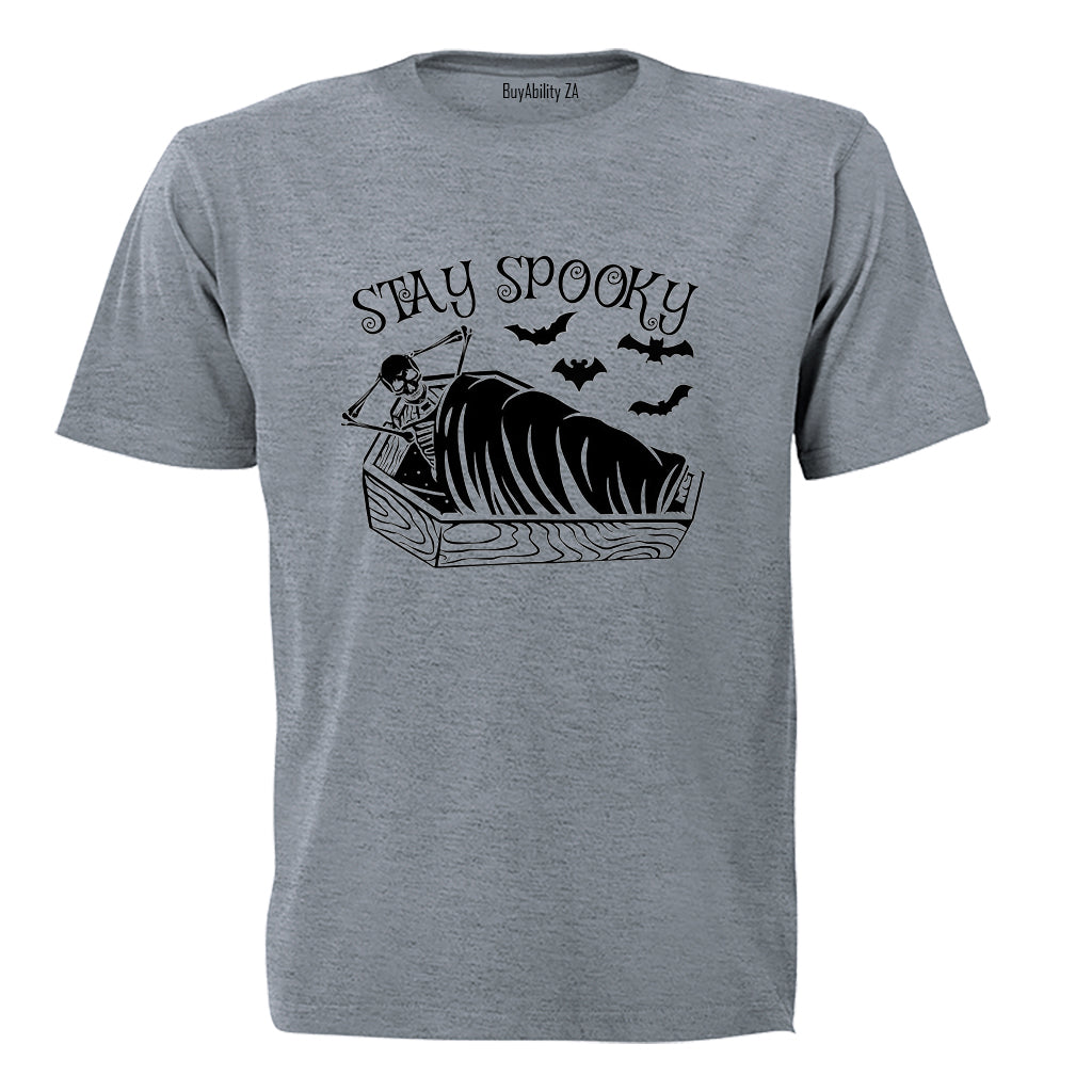 Stay Spooky - Halloween Coffin - Adults - T-Shirt