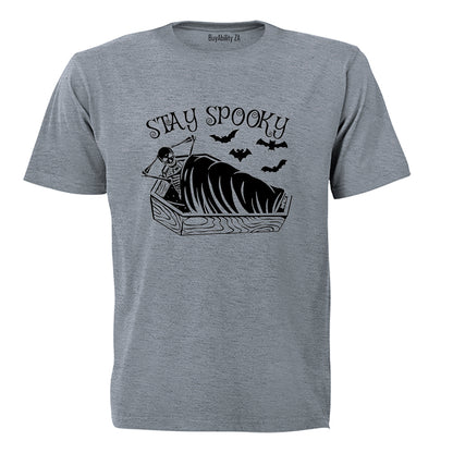 Stay Spooky - Halloween Coffin - Adults - T-Shirt