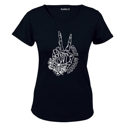 Stay Spooky - Floral Halloween - Ladies - T-Shirt