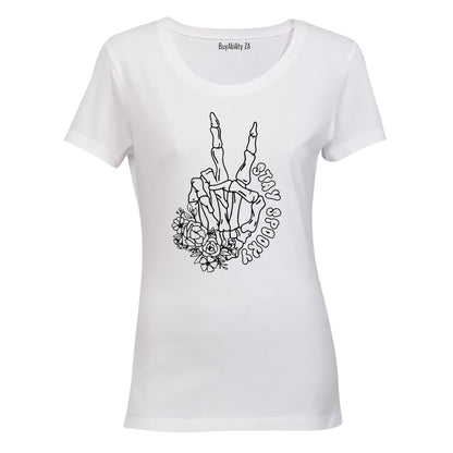 Stay Spooky - Floral Halloween - Ladies - T-Shirt