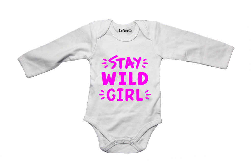 Stay WILD Girl! - Baby Grow - BuyAbility