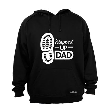 Stepped Up Dad - Hoodie - BuyAbility South Africa