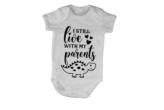 Still Live With My Parents - Dino - Baby Grow - BuyAbility South Africa