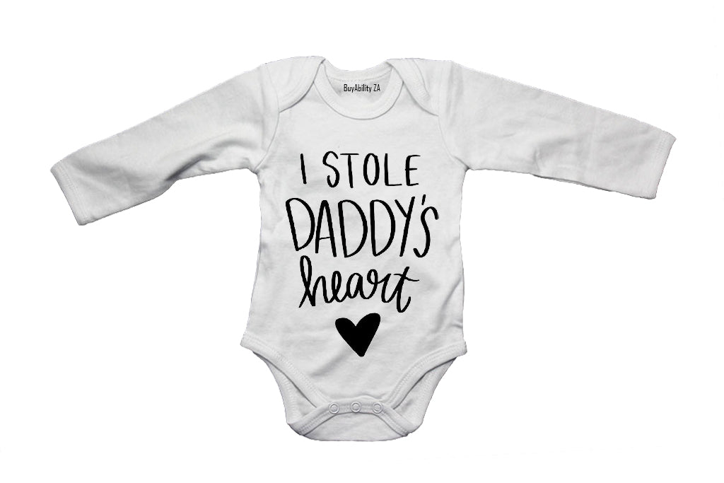 Stole Daddy's Heart - Baby Grow