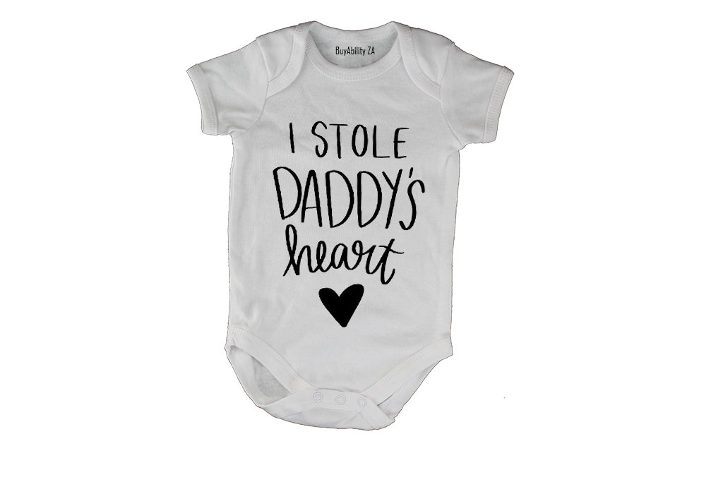 Stole Daddy's Heart - Baby Grow