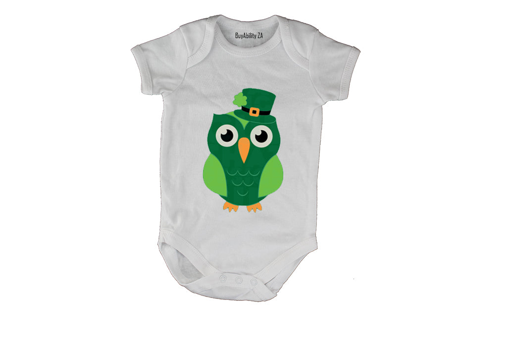 St. Patrick's Owl - Baby Grow
