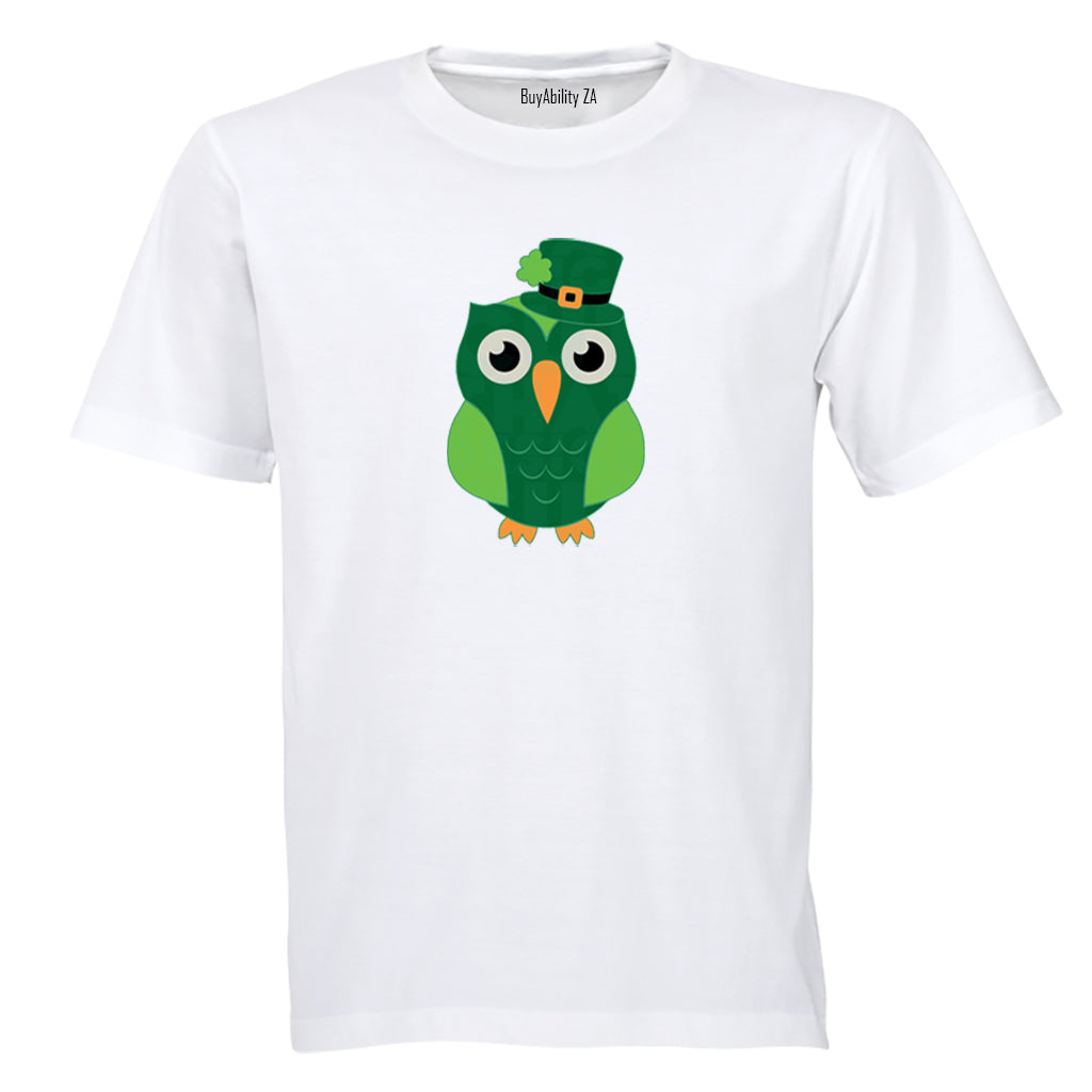 St. Patrick's Owl - Kids T-Shirt
