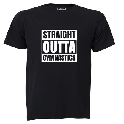 Straight Outta Gymnastics - Adults - T-Shirt - BuyAbility South Africa
