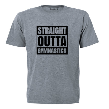 Straight Outta Gymnastics - Adults - T-Shirt - BuyAbility South Africa