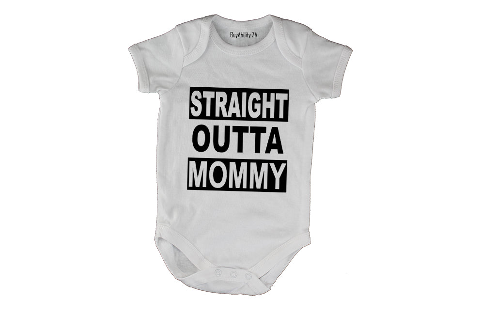 Straight Outta Mommy! - Baby Grow