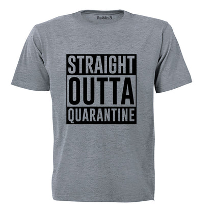 Straight Outta Quarantine - Kids T-Shirt