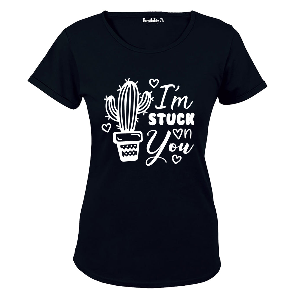 Stuck On You - Valentine - Ladies - T-Shirt