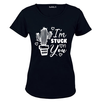 Stuck On You - Valentine - Ladies - T-Shirt