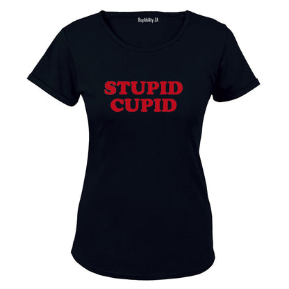 Stupid Cupid - Valentine - Ladies - T-Shirt