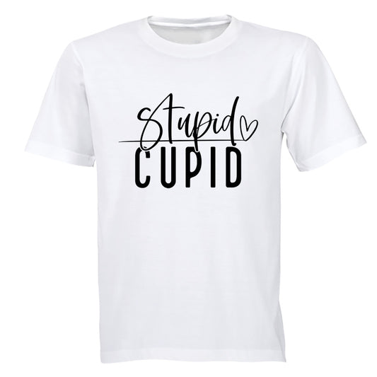 Stupid Cupid - Valentine - Adults - T-Shirt - BuyAbility South Africa
