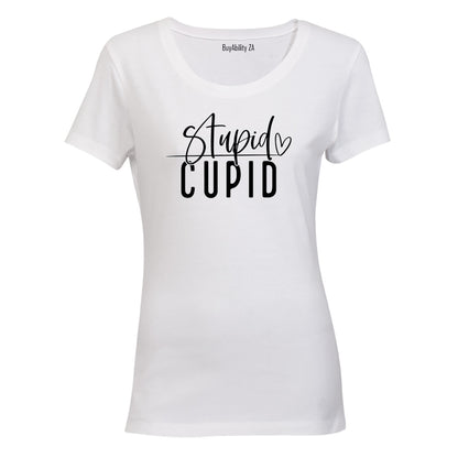 Stupid Cupid - Valentine - Ladies - T-Shirt