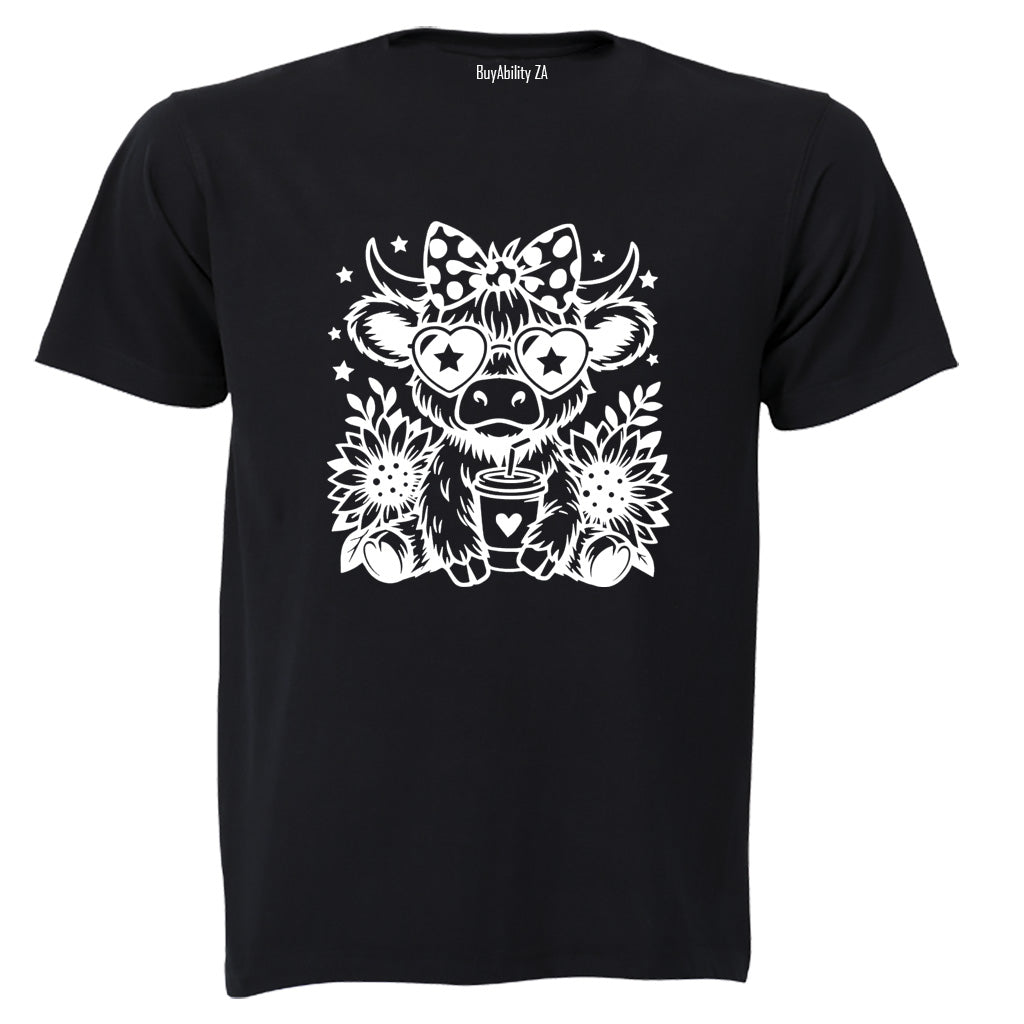 Stylish Cow - Kids T-Shirt - BuyAbility South Africa