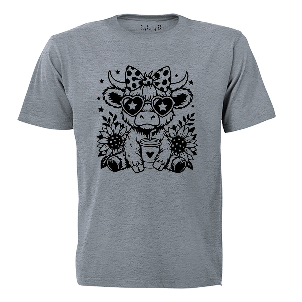 Stylish Cow - Kids T-Shirt - BuyAbility South Africa