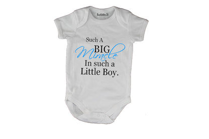 Such a Big Miracle in such a Little Boy - Baby Grow