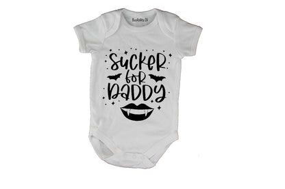 Sucker for Daddy - Halloween - Baby Grow