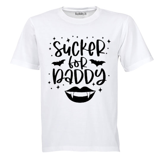 Sucker for Daddy - Halloween - Kids T-Shirt