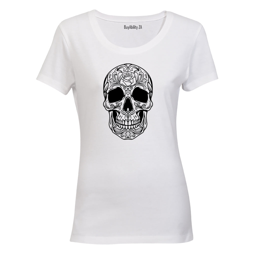 Sugar Skull - Halloween - Ladies - T-Shirt