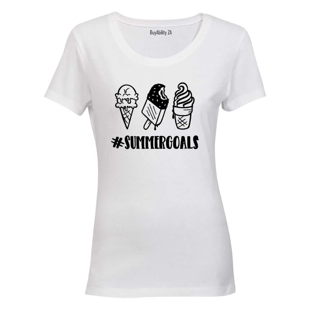 Summer Goals - Ladies - T-Shirt