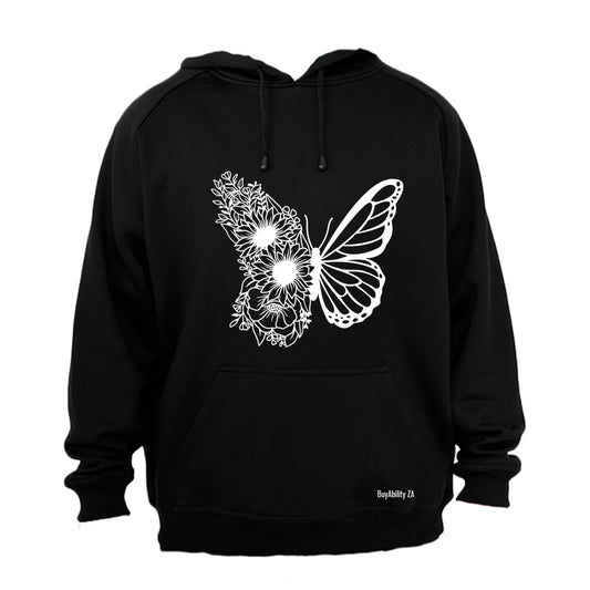 Sunflower Butterfly - Hoodie - BuyAbility South Africa