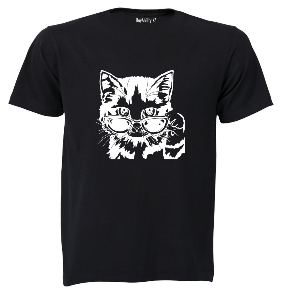 Sunglasses Cat - Adults - T-Shirt