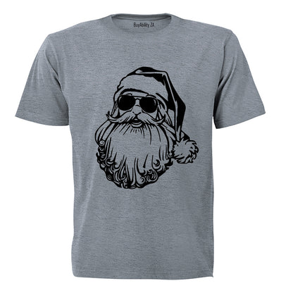 Sunglasses Christmas Santa - Adults - T-Shirt